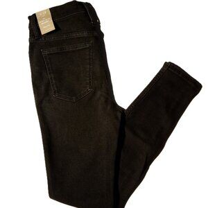 Madewell Jeans  sz 28  10" High-Rise Skinny  Black  Ankle  Style MA977 H020  NWT